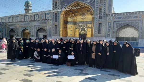 برگزاری اردوی زیارتی مشهد مقدس دانشجو معلمان استان آذربایجان غربی همزمان با ایام فاطمیه 