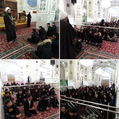 برگزاری اردوی زیارتی مشهد مقدس دانشجو معلمان استان آذربایجان غربی همزمان با ایام فاطمیه 4