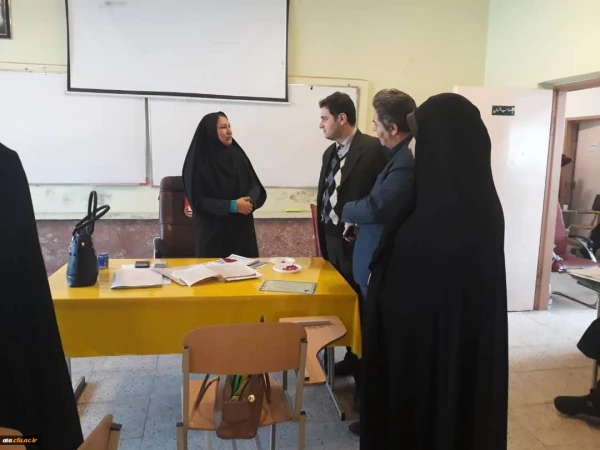 آقای دکتر طاهر روشندل معاون آموزش و تحصیلات تکمیلی دانشگاه فرهنگیان کشور از روند اجرایی مصاحبه مهارت آموزان ماده 28 بازدید نمودند 4