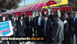 مسئولین، اساتید و کارکنان پردیس های دانشگاه فرهنگیان استان آذربایجان غربی در مراسم میهمانی لاله ها در مزار مطهر شهدای ارومیه حضور یافتند 