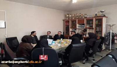 جلسه پیشگیری از بیماری کرونا در دانشگاه فرهنگیان استان آذربایجان غربی تشکیل شد