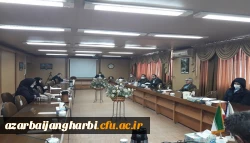 جلسه برنامه ریزی آموزشهای غیرحضوری در دانشگاه فرهنگیان استان آذربایجان غربی با حضور شورای آموزشی و مدیران گروههای آموزشی از پردیس ها و مراکز در پردیس شهید رجایی ارومیه برگزار شد 3