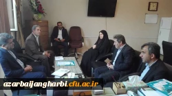 دکتر عادل نجف زاده منتخب مردم خوی و چایپاره در مجلس یازدهم با حضور در دانشگاه فرهنگیان آذربایجان غربی با دکتر محمودلو مدیر امورپردیس های استان دیدار و گفتگو کرد 4