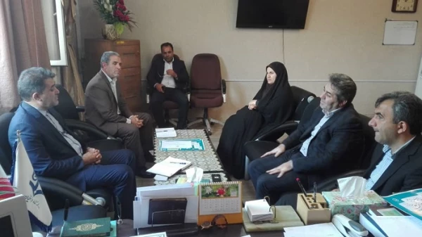 دکتر عادل نجف زاده منتخب مردم خوی و چایپاره در مجلس یازدهم با حضور در دانشگاه فرهنگیان آذربایجان غربی با دکتر محمودلو مدیر امورپردیس های استان دیدار و گفتگو کرد 