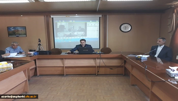 جلسه شورای آموزشی دانشگاه فرهنگیان استان آذربایجان غربی برگزار شد 
