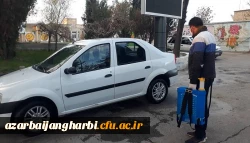 عملیات ضدعفونی و گندزدایی دانشگاه فرهنگیان استان آذربایجان غربی به صورت روزانه در راستای کنترل شیوع ویروس کرونا انجام می شود 5