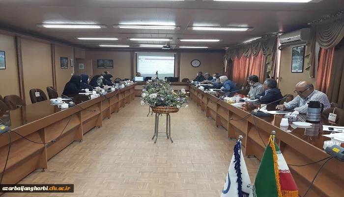 کارگاه «ساخت سوال و آزمون آنلاین» جهت اساتید موظف و مامور دانشگاه فرهنگیان استان آذربایجان غربی در سالن کنفرانس پردیس شهید رجایی برگزار شد 