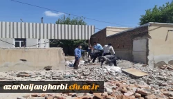 اجرای فعالیت های عمرانی در پردیس شهید رجایی آذربایجان غربی 