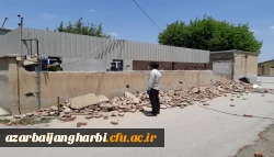 اجرای فعالیت های عمرانی در پردیس شهید رجایی آذربایجان غربی 4