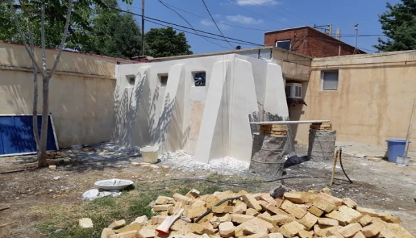 اجرای فعالیت های عمرانی در پردیس شهید رجایی آذربایجان غربی 6