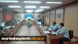 جلسه شورای آموزشی دانشگاه فرهنگیان استان آذربایجان غربی برگزار شد