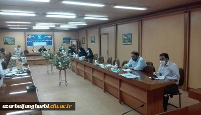 جلسه شورای آموزشی دانشگاه فرهنگیان استان آذربایجان غربی برگزار شد