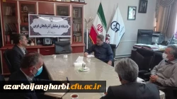 دیدار سرپرست دانشگاه فرهنگیان استان آذربایجان غربی با رئیس و معاونین آموزش پرورش شهرستان نقده