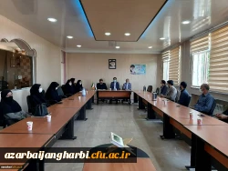 مراسم تکریم و معارفه ریاست مرکز آموزش عالی شهید مطهری خوی برگزار شد 3