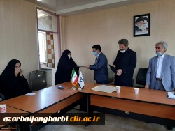 مراسم تکریم و معارفه ریاست مرکز آموزش عالی شهید مطهری خوی برگزار شد 4