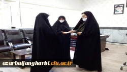 تقدیر دکتر پایز سرپرست پردیس علامه طباطبایی ارومیه از کارکنان پردیس و مرکز تابعه به مناسبت روز کارمند
 2