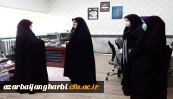 تقدیر دکتر پایز سرپرست پردیس علامه طباطبایی ارومیه از کارکنان پردیس و مرکز تابعه به مناسبت روز کارمند
 3