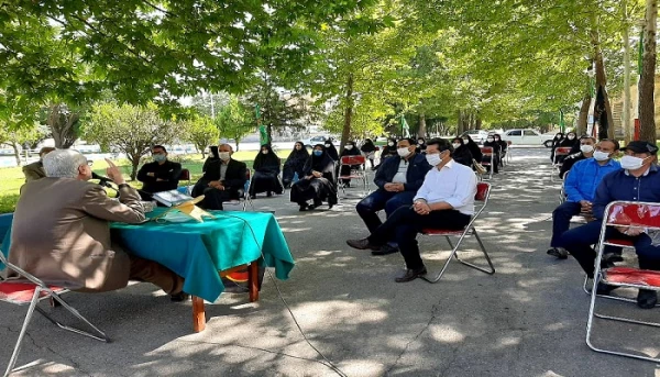 مراسم سوگواری و عزاداری سرور و سالار شهیدان حضرت امام حسین (ع) و یاران باوفایشان در مرکز شهید مطهری خوی برگزار شد 2