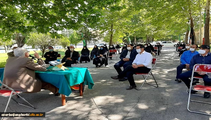 مراسم سوگواری و عزاداری سرور و سالار شهیدان حضرت امام حسین (ع) و یاران باوفایشان در مرکز شهید مطهری خوی برگزار شد 2