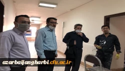 بازدید دکتر علی محمودلو مدیر امور پردیس های استان  از فعالیت های عمرانی در مرکز امام خمینی (ره)سلماس 