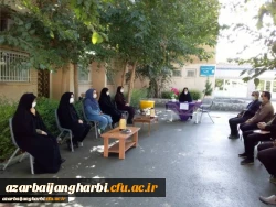 برگزاری جلسه شورای اداری پردیس علامه طباطبایی ارومیه با رعایت پروتکل های بهداشتی و در فضای باز
 2