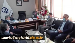 دیدار مدیر امور پردیس های استان  با مدیریت شعب بانک تجارت استان آذربایجان غربی 