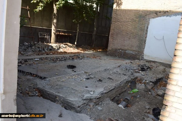 اجرای عملیات عمرانی در پردیس علامه طباطبایی آذربایجان غربی
 3