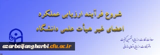 از سوی معاونت نظارت، ارزیابی و تضمین کیفیت اعلام شد:

ابلاغ بخشنامه ارزیابی عملکرد سالانه اعضای غیر هیأت علمی دانشگاه فرهنگیان