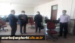 بازدید مدیر کل آموزش فنی وحرفه ای از کارگاههای مهارت فنی و حرفه ای دانشگاه فرهنگیان استان آذربایجان غربی