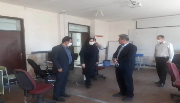 بازدید مدیر کل آموزش فنی وحرفه ای از کارگاههای مهارت فنی و حرفه ای دانشگاه فرهنگیان استان آذربایجان غربی 2