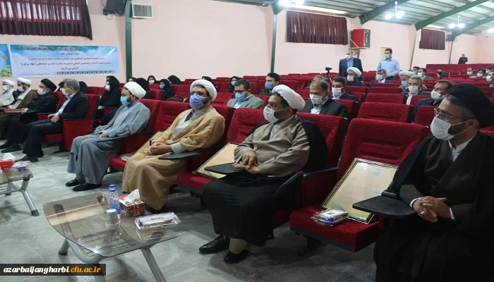 آئین تکریم ومعارفه مسئول نهاد رهبری در دانشگاه فرهنگیان استان آذربایجان غربی 