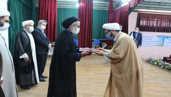 آئین تکریم ومعارفه مسئول نهاد رهبری در دانشگاه فرهنگیان استان آذربایجان غربی برگزار شد 2