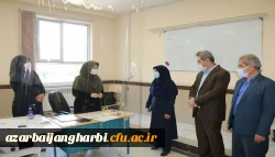سرپرست اداره کل آموزش و پرورش استان آذربایجان غربی از فرآیند مصاحبه پذیرفته شدگان آزمون سراسری 99 دانشگاه فرهنگیان بازدید کرد