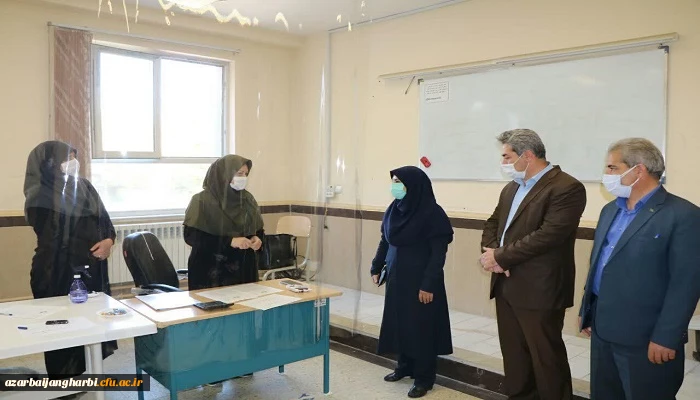 سرپرست اداره کل آموزش و پرورش استان آذربایجان غربی از فرآیند مصاحبه پذیرفته شدگان آزمون سراسری 99 دانشگاه فرهنگیان بازدید کرد