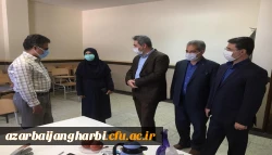 سرپرست اداره کل آموزش و پرورش استان آذربایجان غربی از فرآیند مصاحبه پذیرفته شدگان آزمون سراسری 99 دانشگاه فرهنگیان بازدید کرد 2