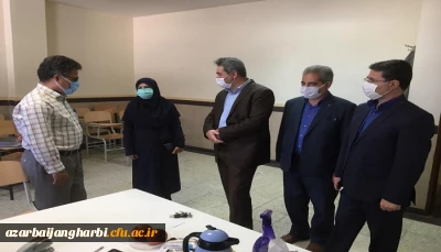 سرپرست اداره کل آموزش و پرورش استان آذربایجان غربی از فرآیند مصاحبه پذیرفته شدگان آزمون سراسری 99 دانشگاه فرهنگیان بازدید کرد