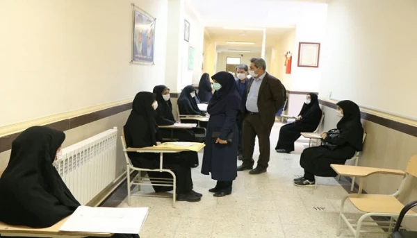 سرپرست اداره کل آموزش و پرورش استان آذربایجان غربی از فرآیند مصاحبه پذیرفته شدگان آزمون سراسری 99 دانشگاه فرهنگیان بازدید کرد 5