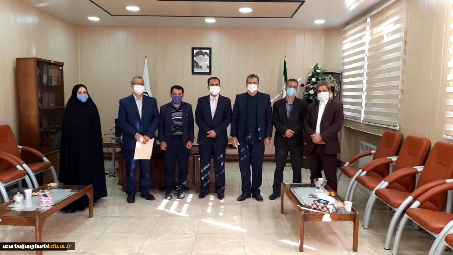 حضور مسئول محترم کانون بسیج اساتید خوی در مرکزآموزش عالی شهید مطهری خوی 4