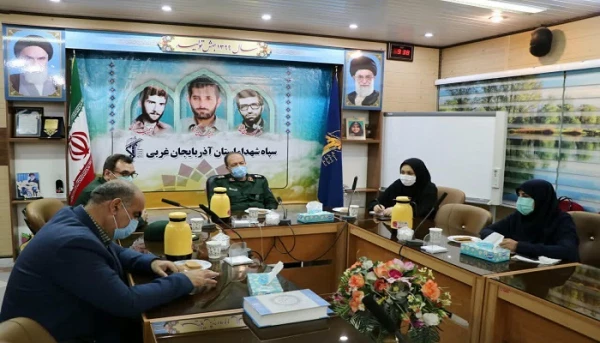 با حضور فرمانده سپاه شهدای استان آذربایجان غربی  و سرپرست اداره کل آموزش و پرورش استان و سرپرست دانشگاه فرهنگیان استان ، نشست هیئت اندیشه ورز بسیج فرهنگیان استان برگزار شد 3