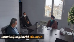 دکتر علی محمودلو سرپرست دانشگاه فرهنگیان استان با آقای سید سلمان ذاکر رئیس مجمع نمایندگان استان آذربایجان غربی دیدار و گفتگو کرد