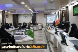 حضور دکتر پایز سرپرست پردیس علامه طباطبایی آذربایجان غربی در ویدئو کنفرانس وزیر آموزش و پرورش و مدیران زن آذربایجان غربی 2