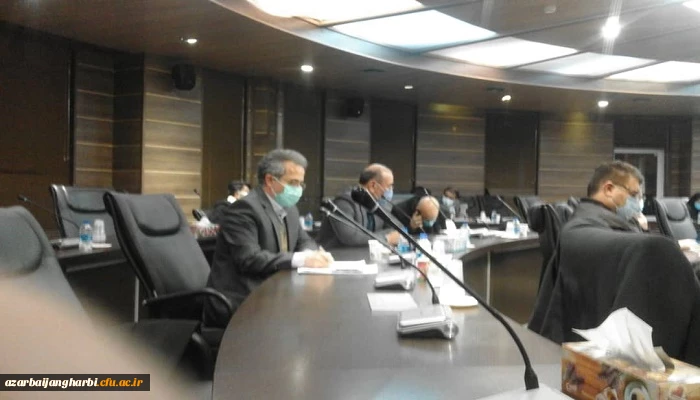 به دعوت مدیر کل آموزش و پرورش آذربایجان غربی ، سرپرست دانشگاه فرهنگیان استان به جمع اعضای شورای آموزش و پرورش استان پیوست