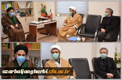 دیدارسرپرست دانشگاه فرهنگیان و مسئول نهاد رهبری دردانشگاه فرهنگیان استان آذربایجان غربی با نماینده محترم ولی فقیه در استان و امام جمعه ارومیه
