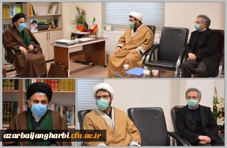 دیدار سرپرست دانشگاه فرهنگیان و مسئول نهاد رهبری در دانشگاه فرهنگیان استان آذربایجان غربی با نماینده محترم ولی فقیه در استان و امام جمعه ارومیه