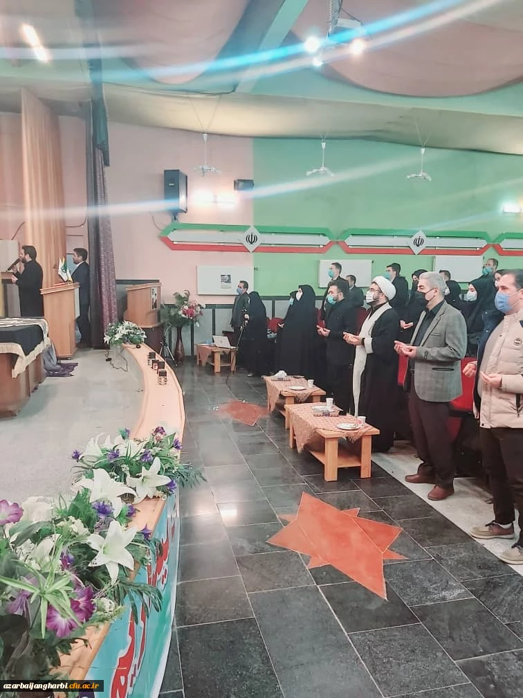 برگزاری مراسم سالروز شهادت بانوی دو عالم حضرت فاطمه زهرا (س) و بزرگداشت شهید سپهبد حاج قاسم سلیمانی در پردیس علامه طباطبایی آذربایجان غربی (خواهران) 5