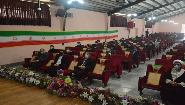 آئین استقبال از دانشجویان جدیدالورود دانشگاه فرهنگیان استان آذربایجان غربی و گرامیداشت ایام الله دهه فجر با حضور جمعی از دانشجومعلمان ورودی ۹۹  4