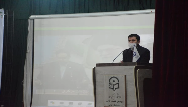 آئین استقبال از دانشجویان جدیدالورود دانشگاه فرهنگیان استان آذربایجان غربی و گرامیداشت ایام الله دهه فجر با حضور جمعی از دانشجومعلمان ورودی ۹۹  7