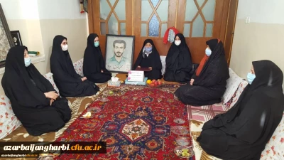 دیدار با خانواده دانشجومعلم شهید مجتبی نصرتی نیا - شهید مطهری خوی 