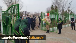 مراسم ویژه مهمانی لاله های گلزار شهدا و تجدیدمیثاق با آرمان های شهدا - شهید مطهری خوی 7