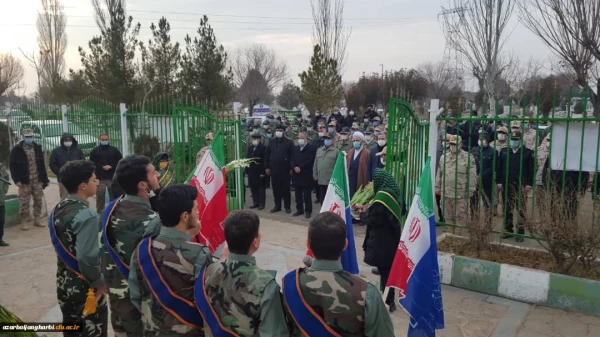 مراسم ویژه مهمانی لاله های گلزار شهدا و تجدیدمیثاق با آرمان های شهدا - شهید مطهری خوی 7